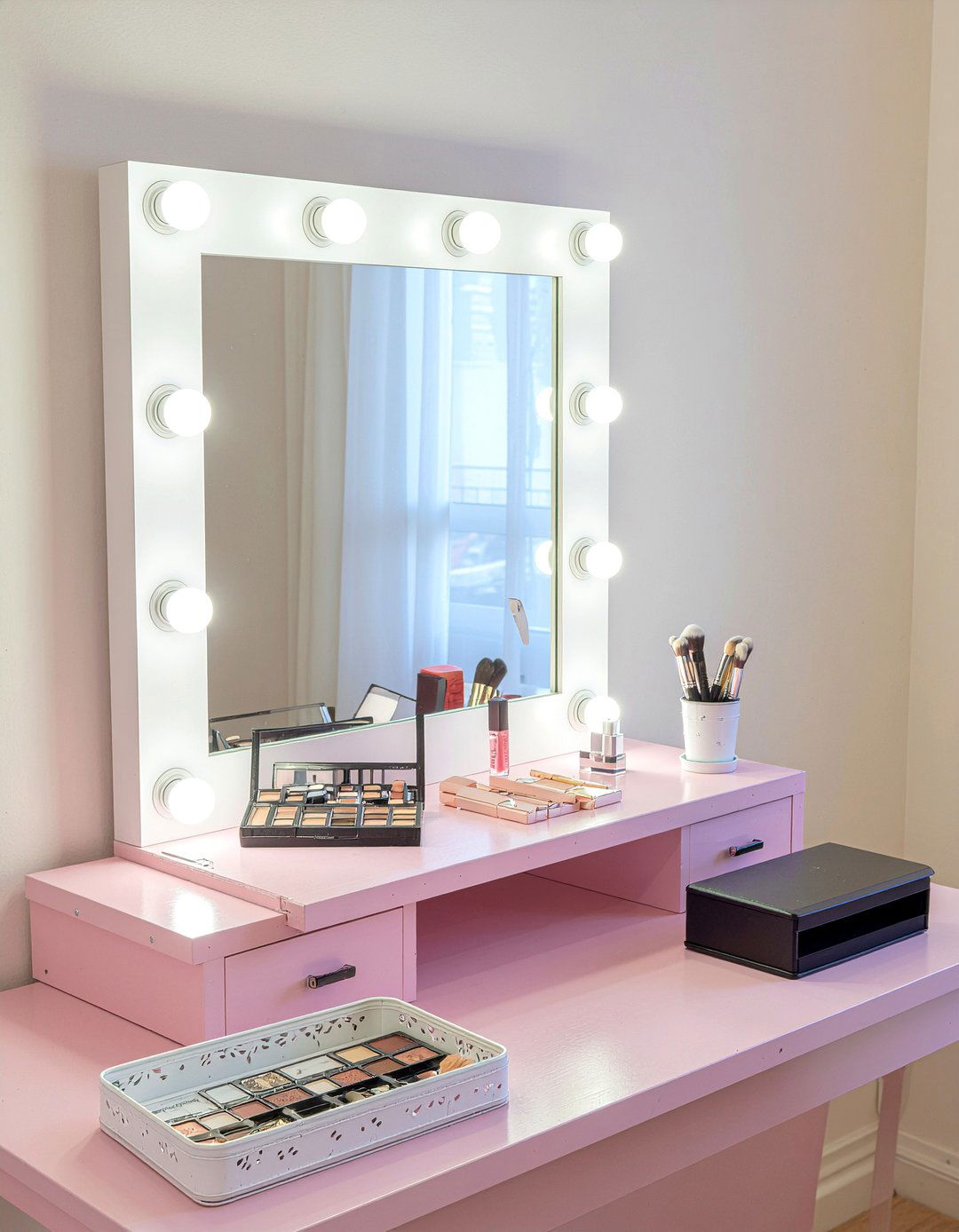 Kpop Vanity Setup - 30 K-pop bedroom ideas