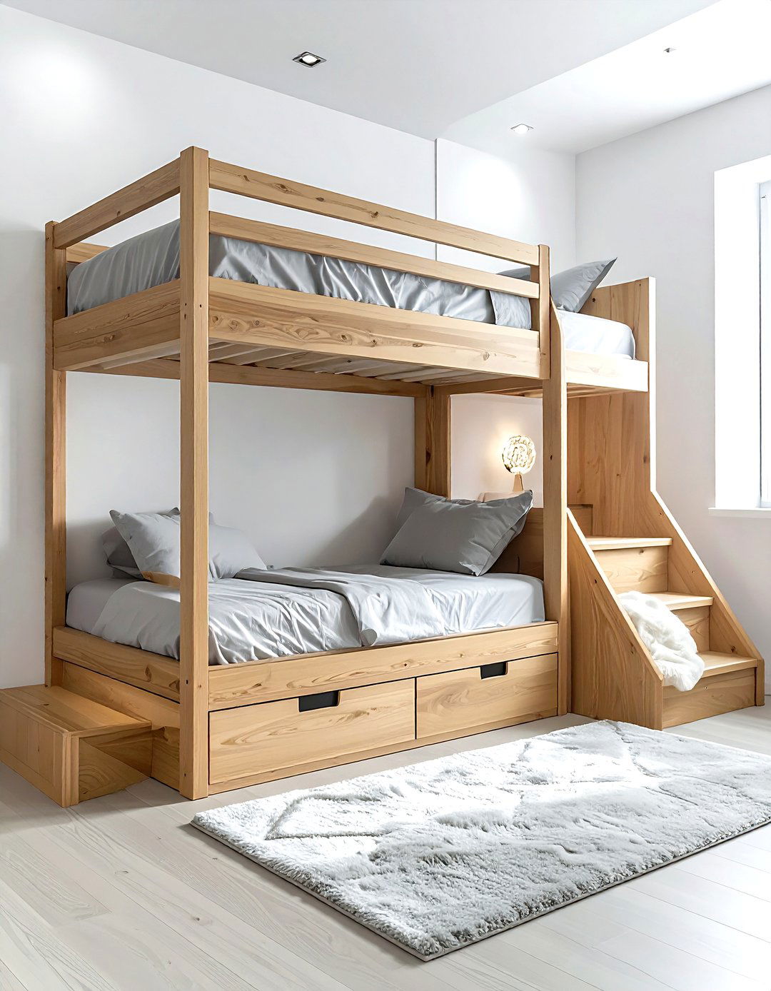 L Shaped Bunk Bed Layout - 30 quadruple bedroom ideas