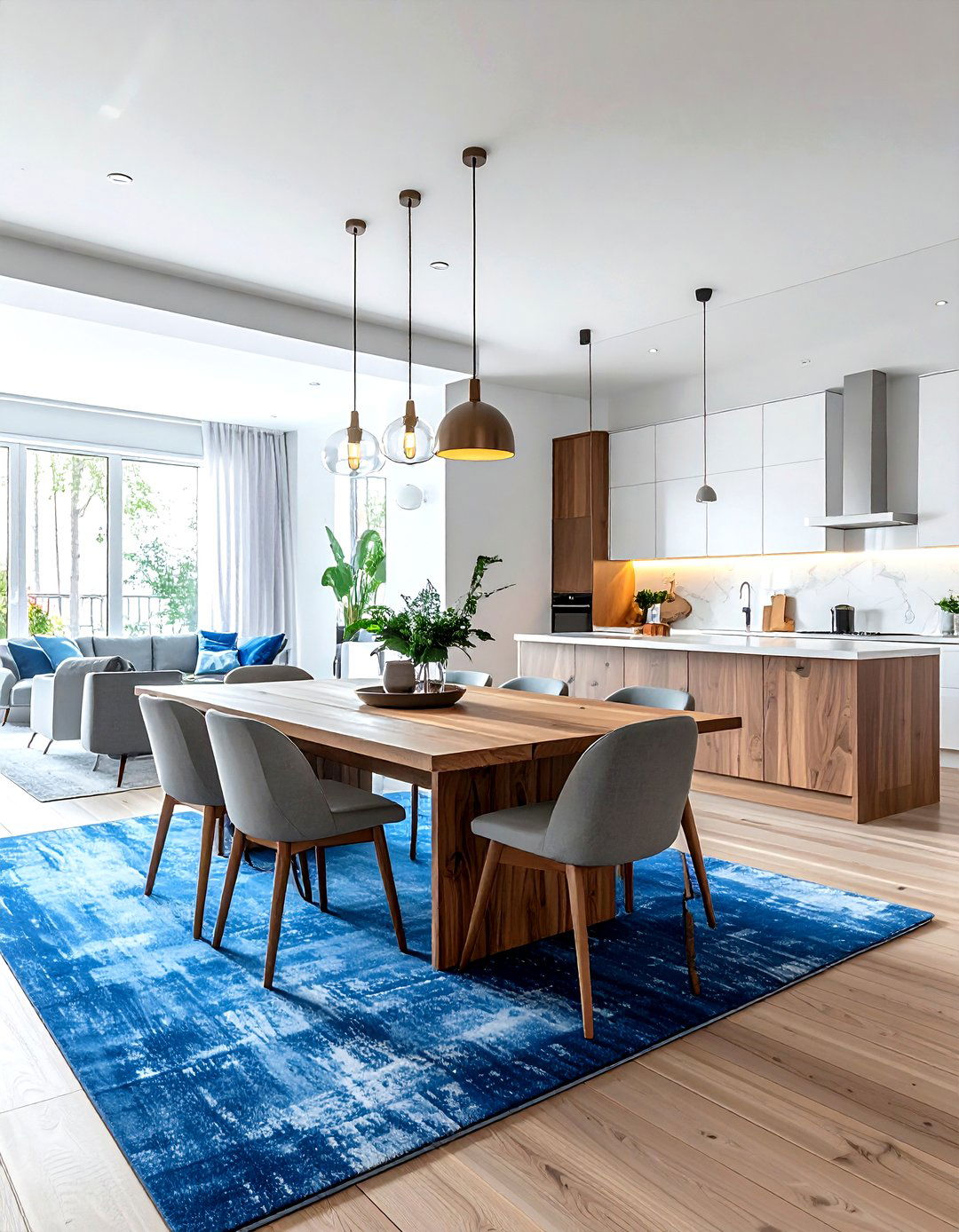 L Shaped Dining Area - 30 dining room space planning ideas