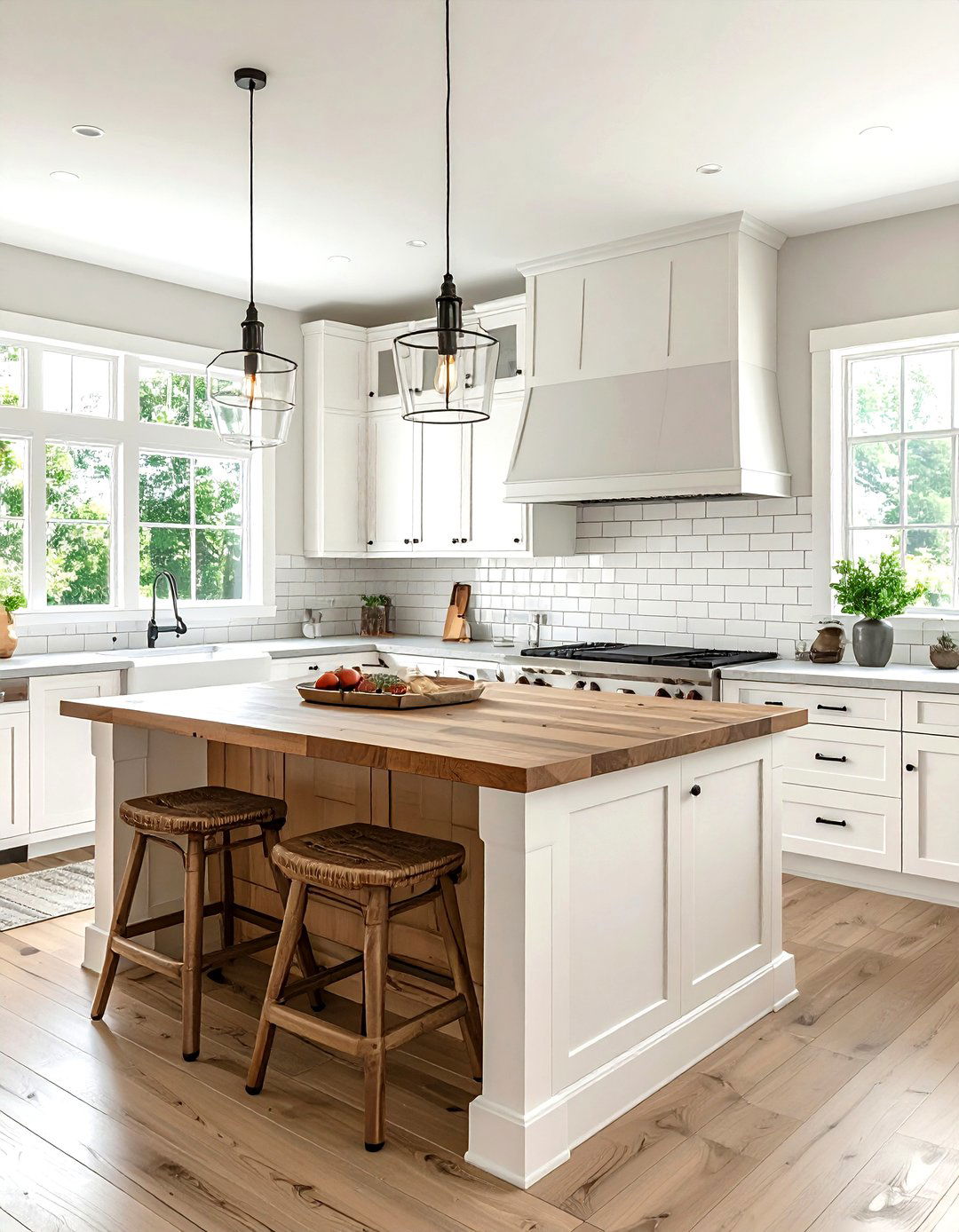 L Shaped Kitchen Island - 30 kitchen furniture arrangement