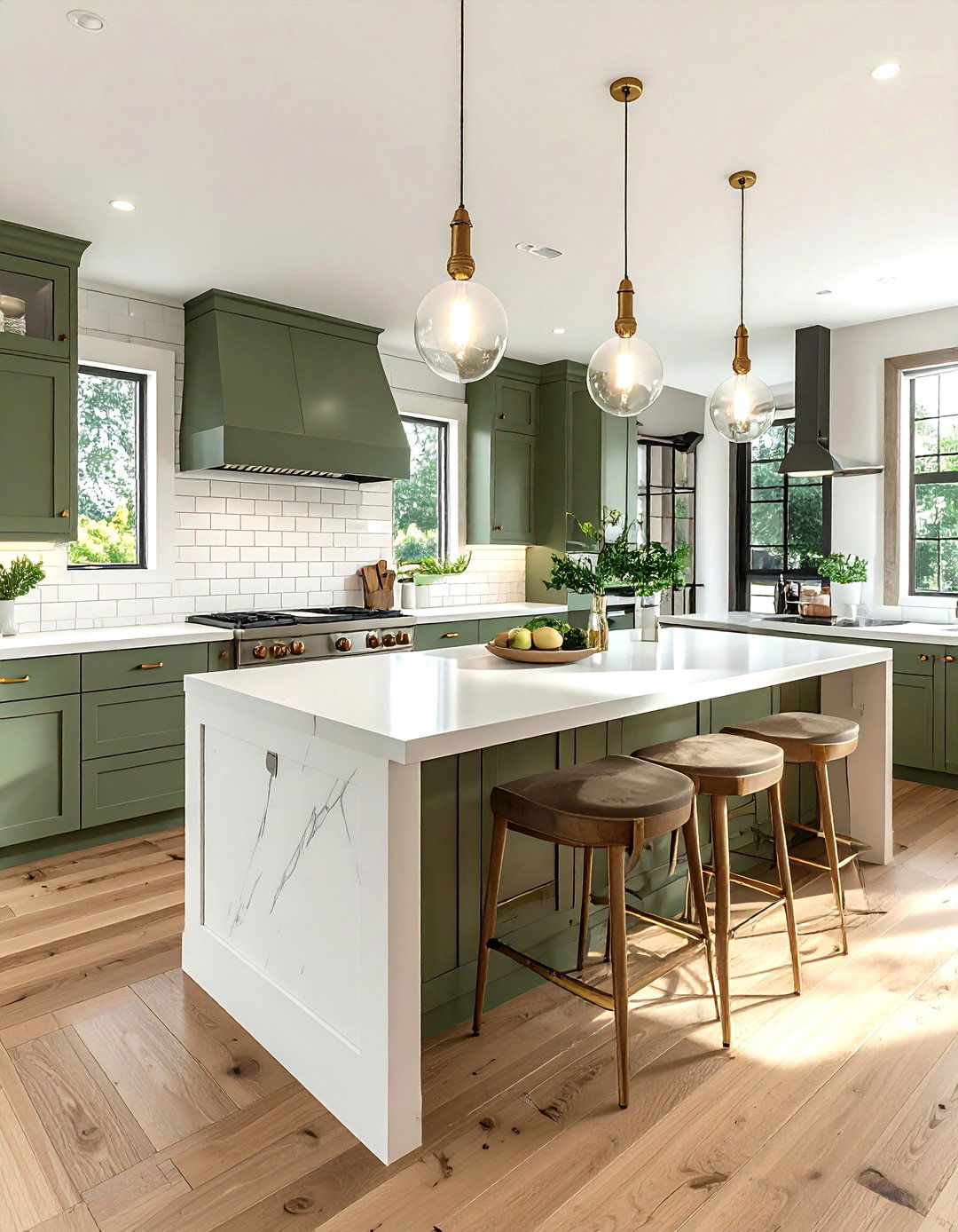 L Shaped Kitchen With Island - 30 kitchen floor plan ideas