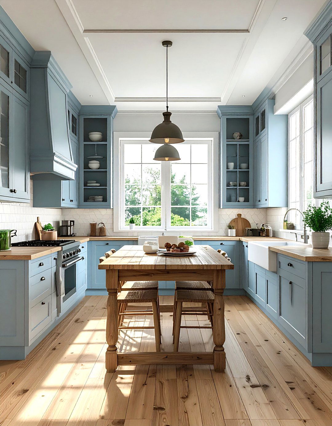 L Shaped Kitchen - 30 British kitchen ideas