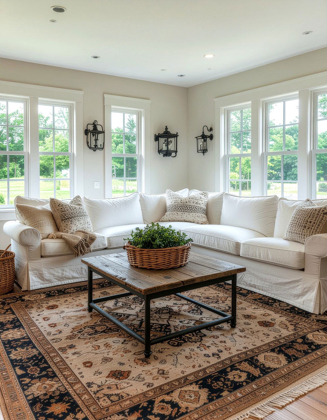 L Shaped Living Room Farmhouse Style - 30 L-shaped living room ideas