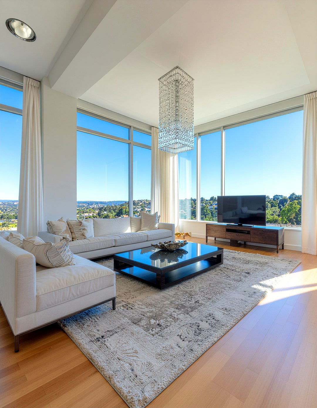 L Shaped Living Room High Ceiling - 30 L-shaped living room ideas