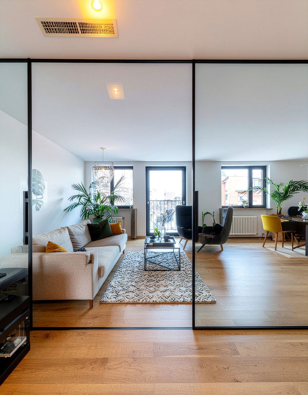 L Shaped Living Room Partition Wall - 30 L-shaped living room ideas