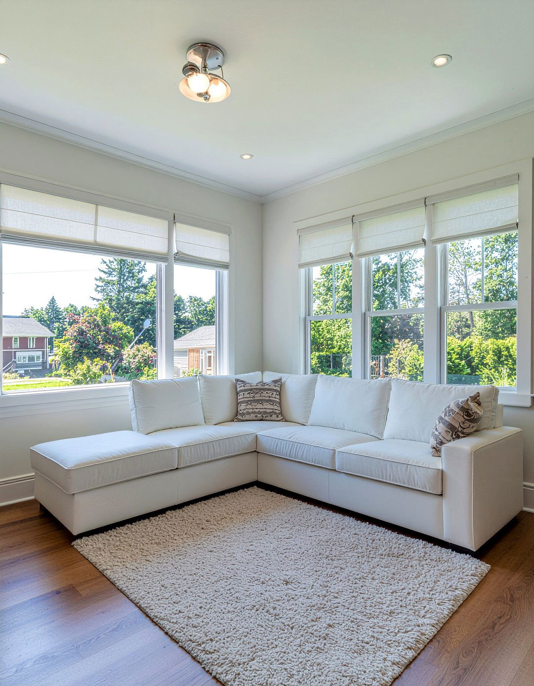 L Shaped Living Room Window Placement - 30 L-shaped living room ideas