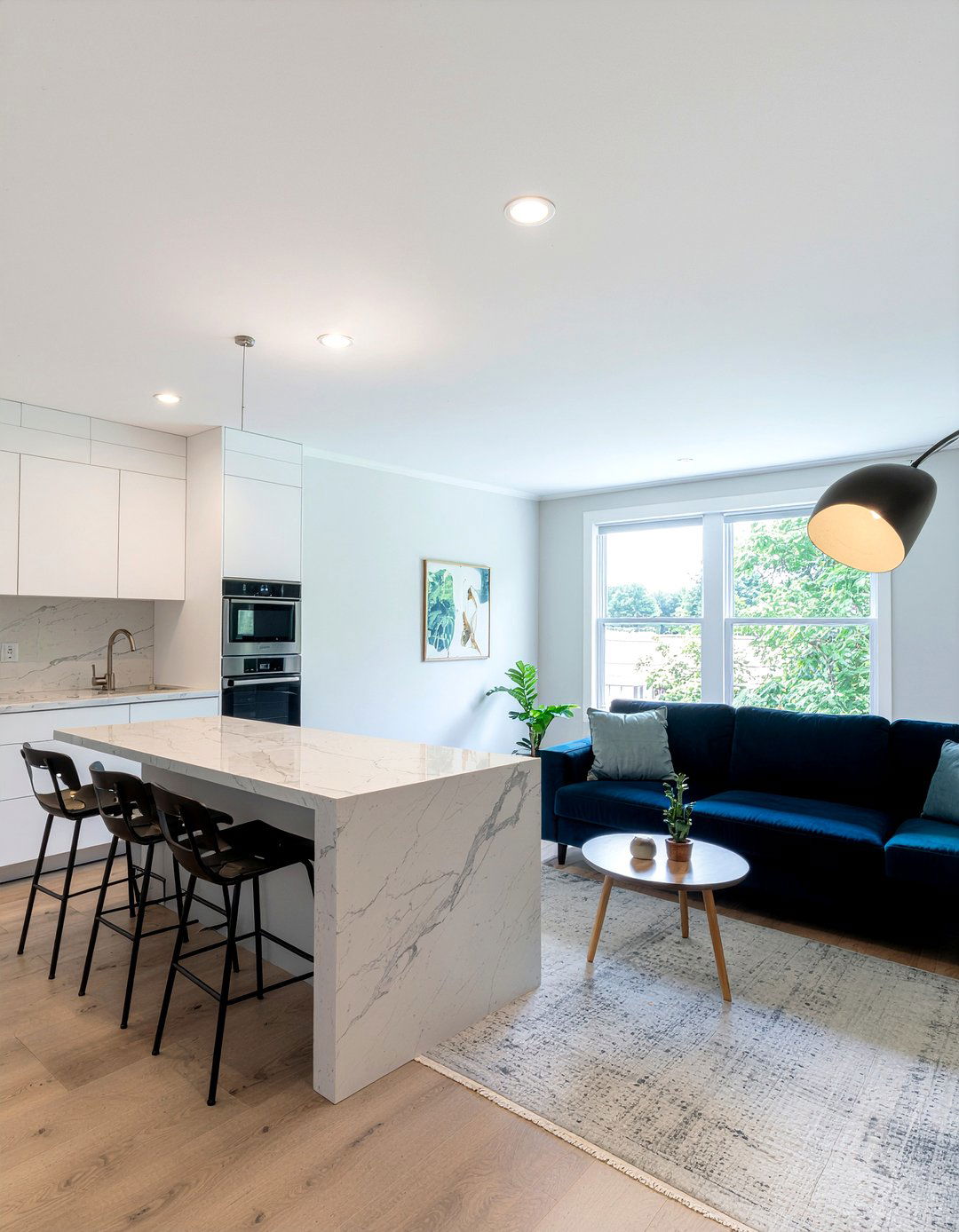 L Shaped Living Room With Breakfast Bar - 30 L-shaped living room ideas