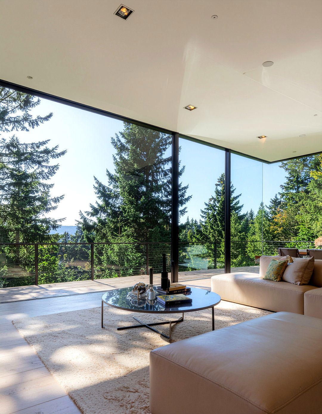 L Shaped Living Room With Floor To Ceiling Windows - 30 L-shaped living room ideas