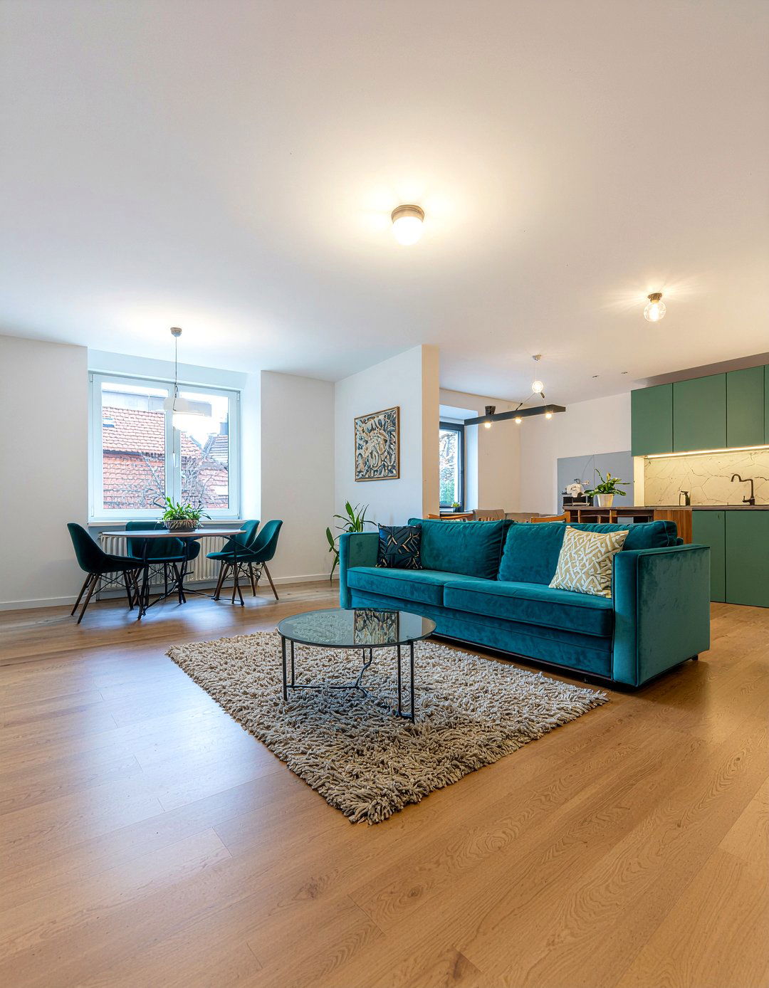 L Shaped Open Living Room - 30 open plan living room ideas