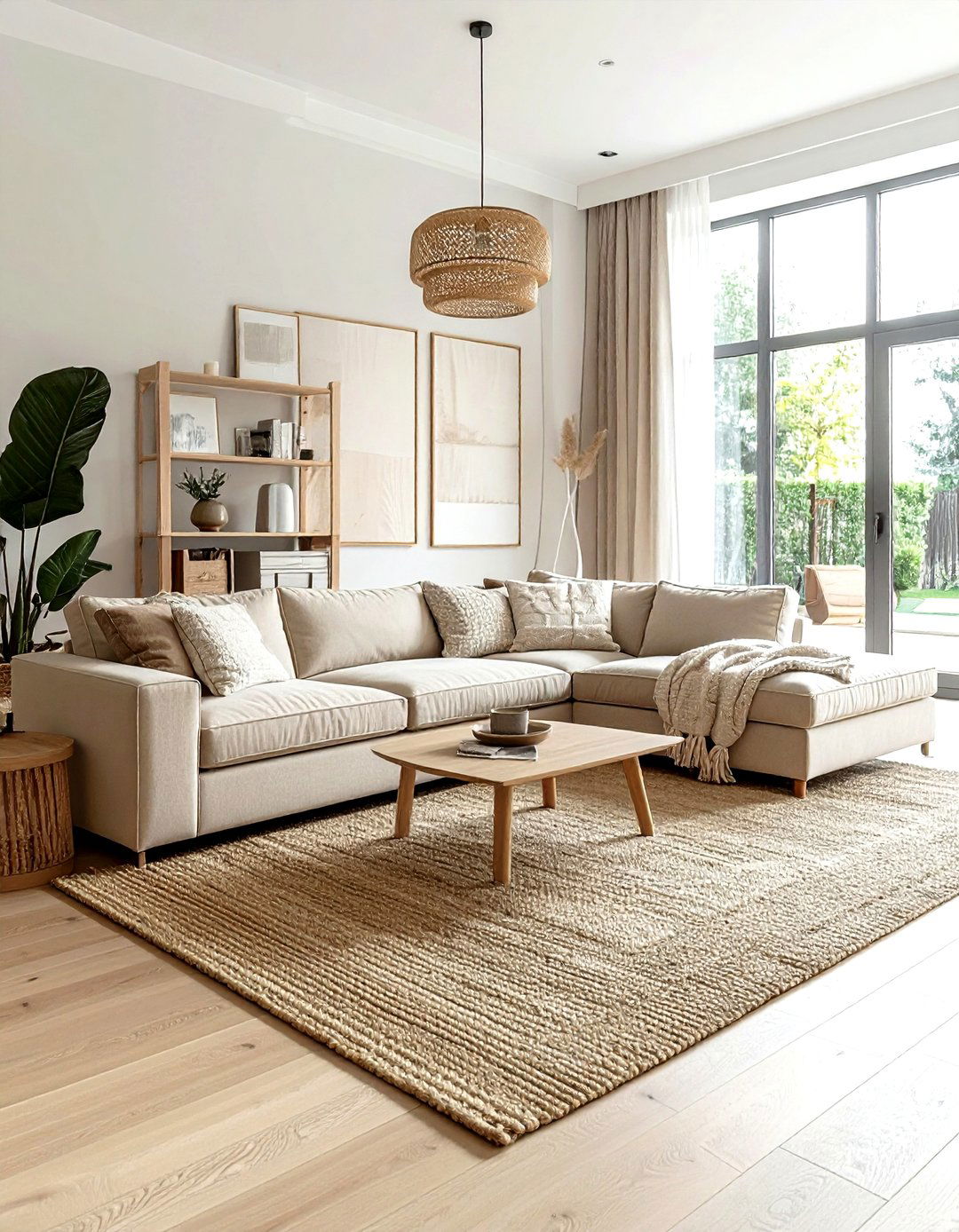 L Shaped Sectional Sofa - 30 decor asymmetry ideas