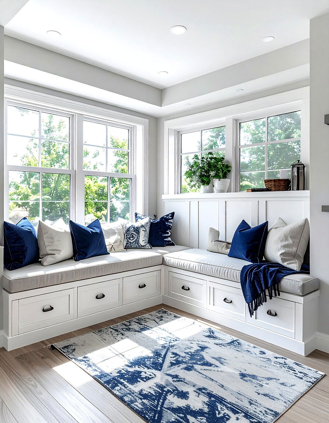 L Shaped Window Seat Storage - 30 living room window seat storage