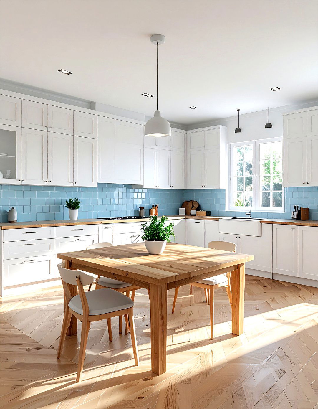 L shaped kitchen - 30 new home kitchen ideas