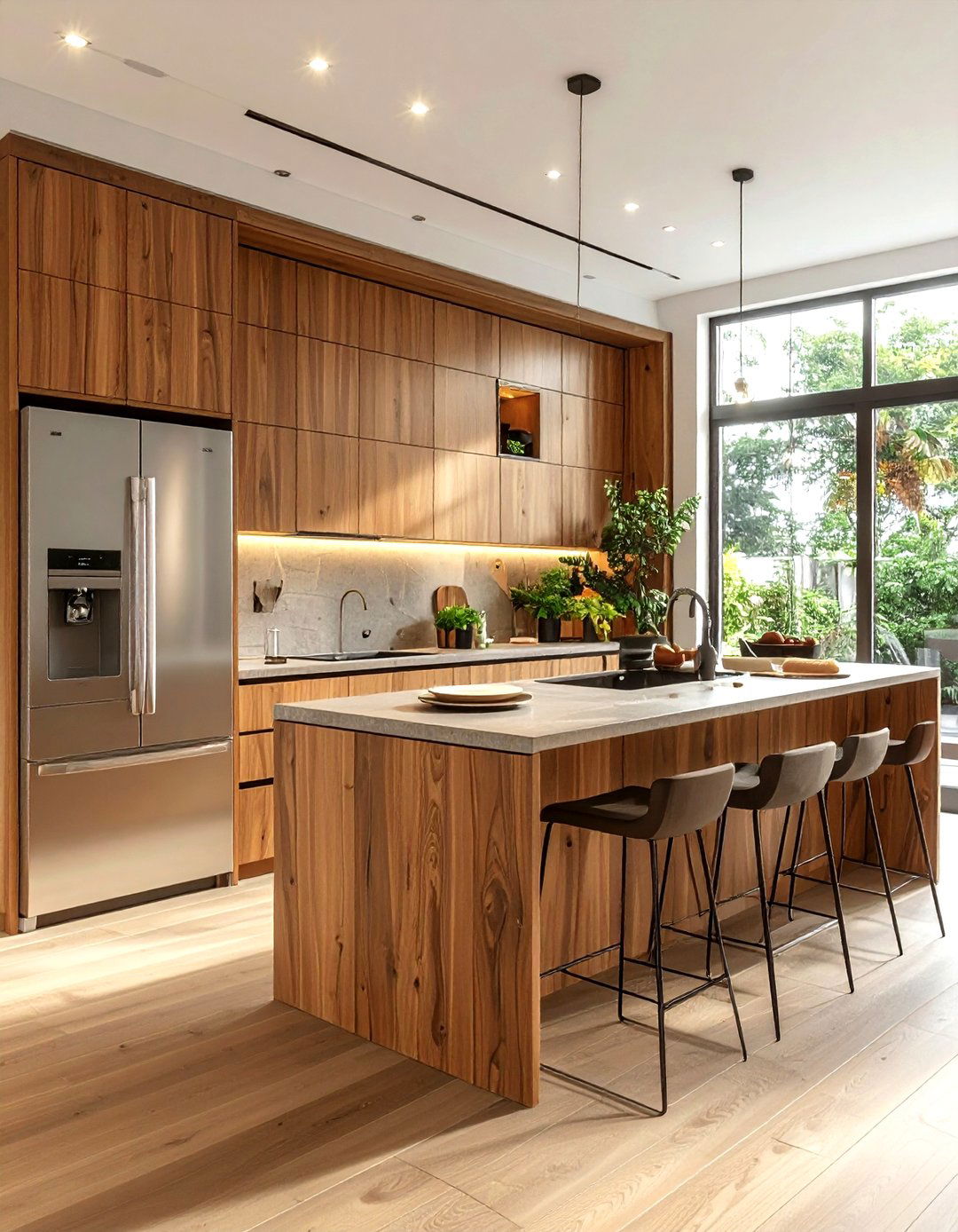 L shaped kitchen with hidden appliances - 30 L-shaped kitchen ideas