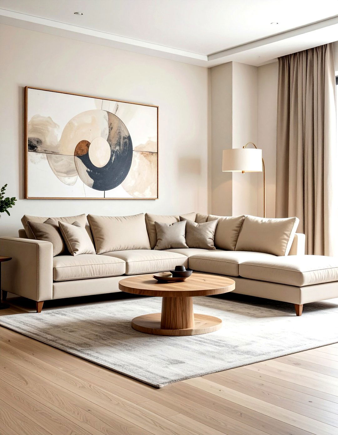 L shaped living room furniture placement - 30 living room furniture layout