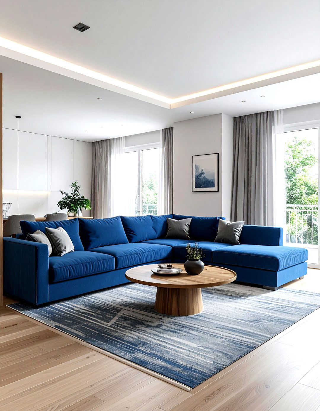 L shaped living room - 30 living room layout ideas