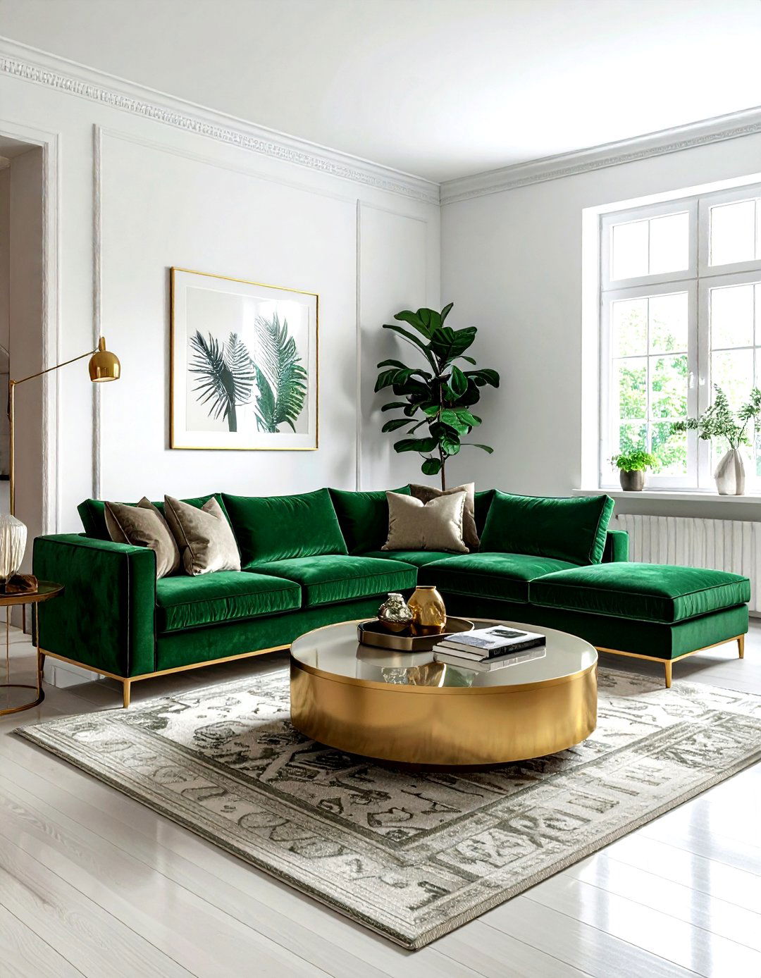 L shaped sofa living room layout - 30 living room furniture placement