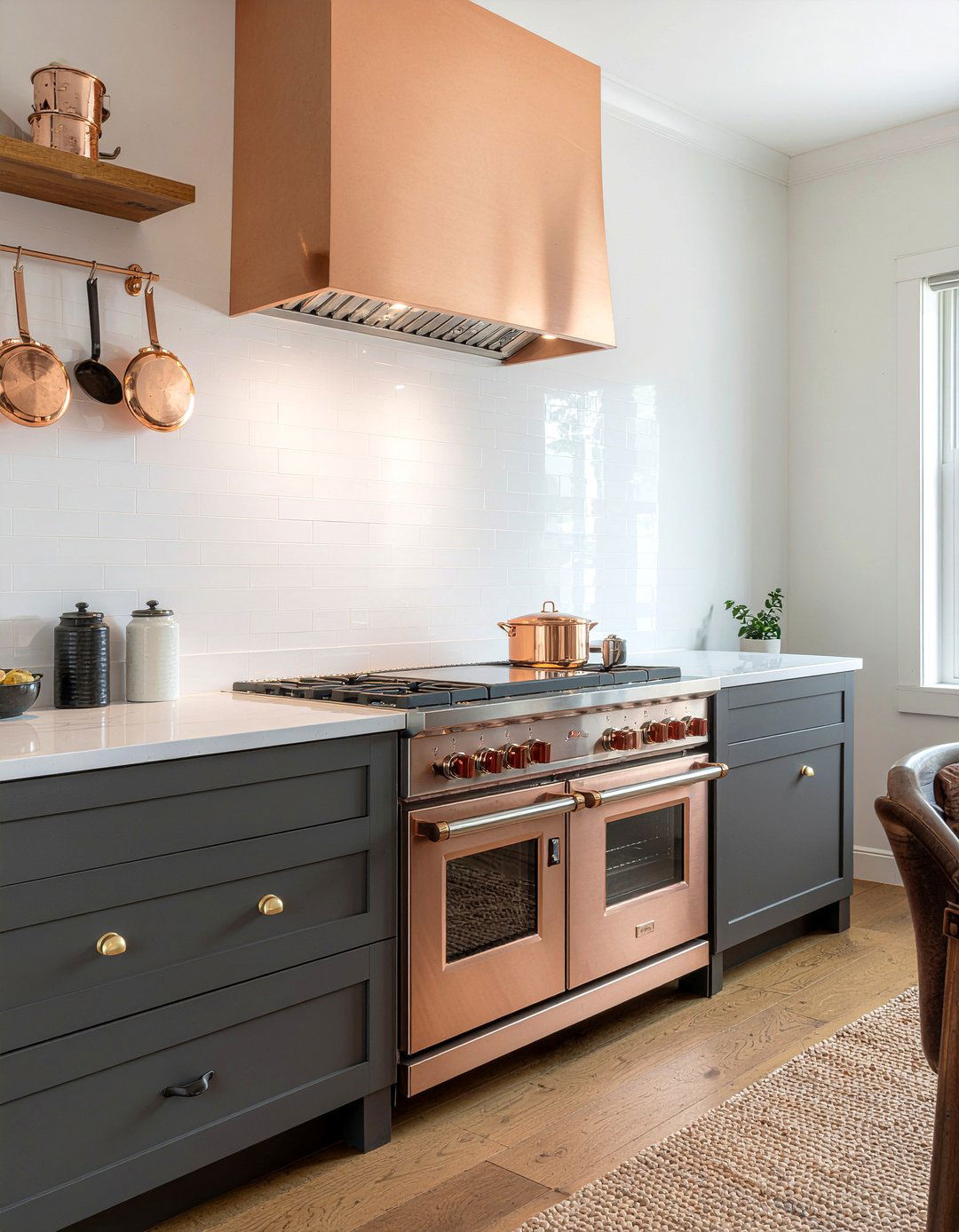 La Cornue Copper Trim Kitchen - 30 La Cornue kitchen ideas