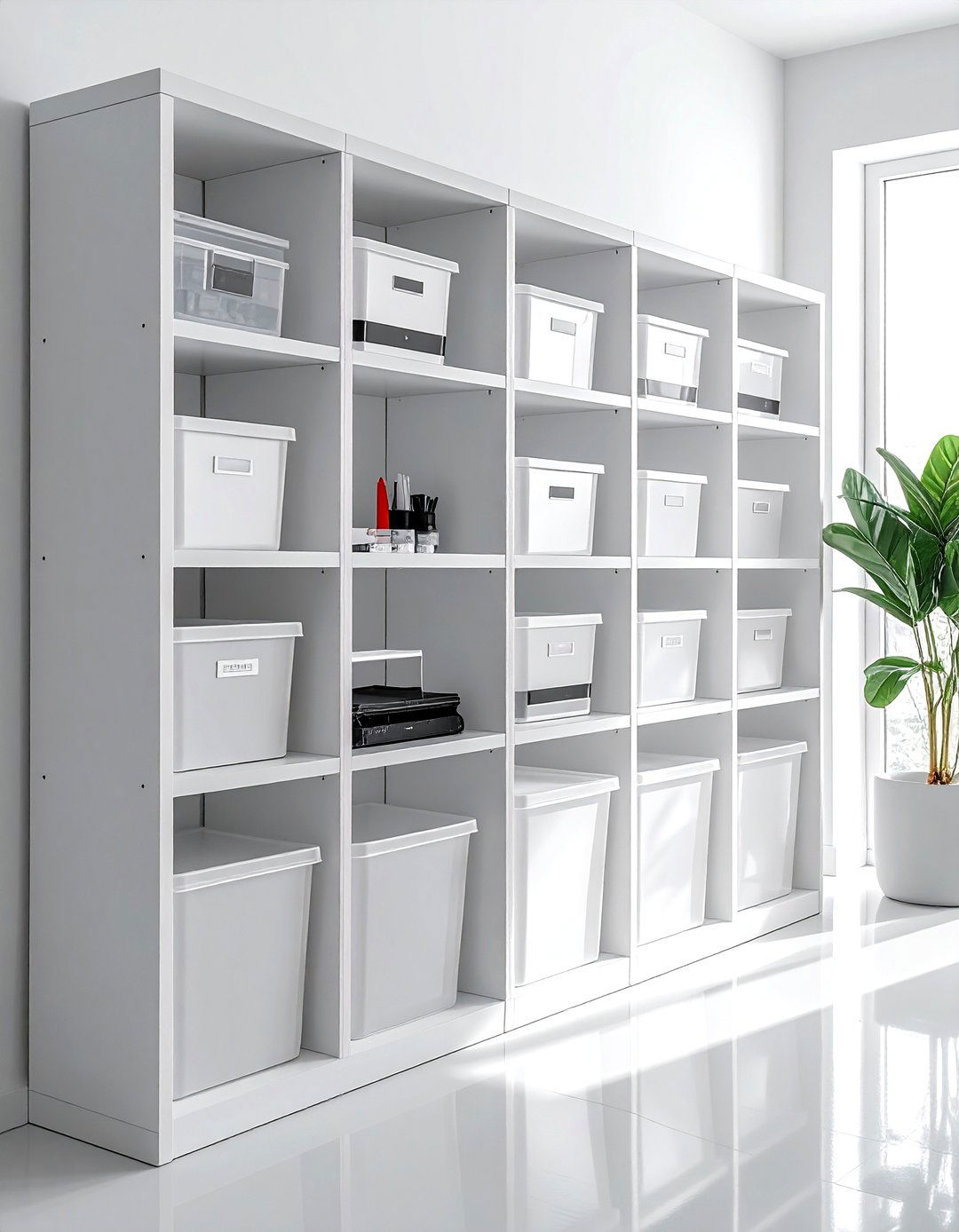 Label maker - 30 home office organization ideas