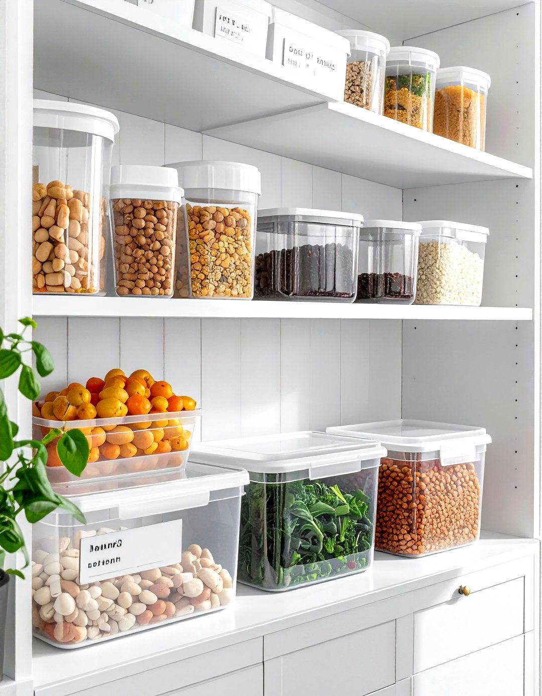 Labeling System For Containers - 30 dining room organization hacks