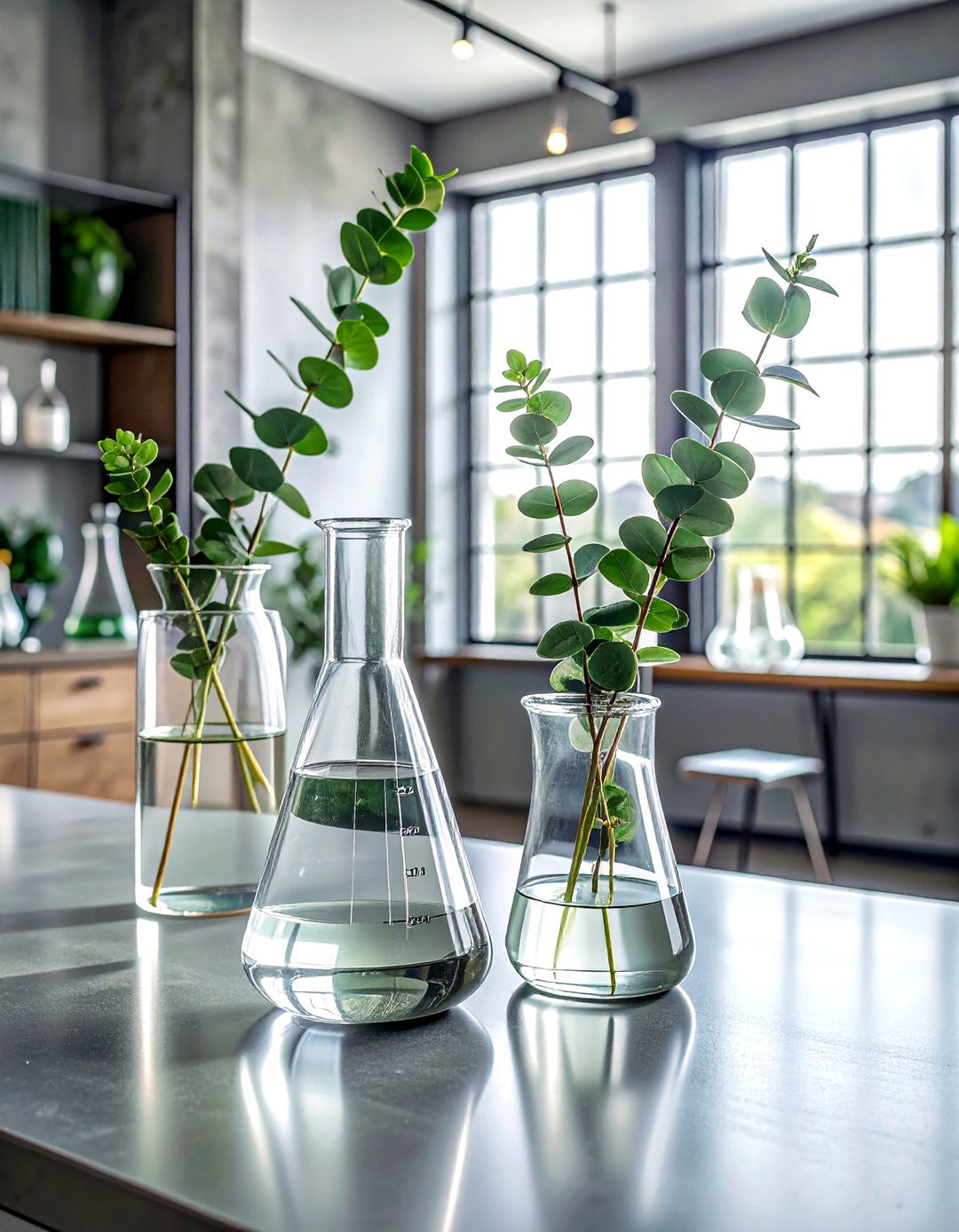 Laboratory glass beaker - 30 vintage vase ideas