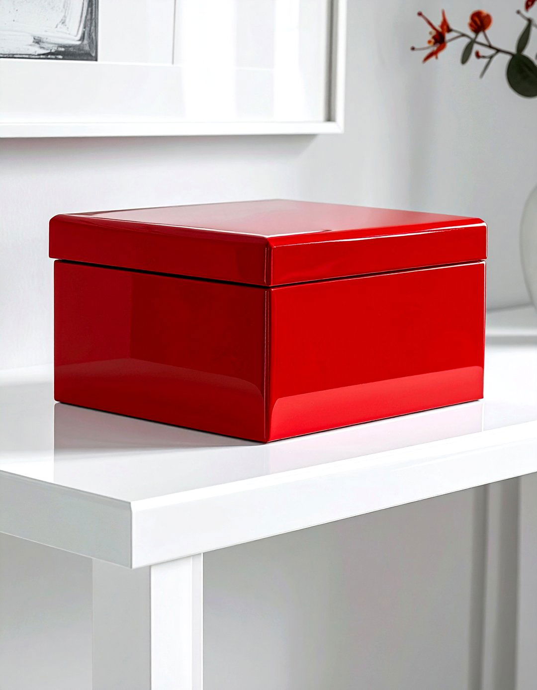 Lacquer box - 30 decorative box ideas