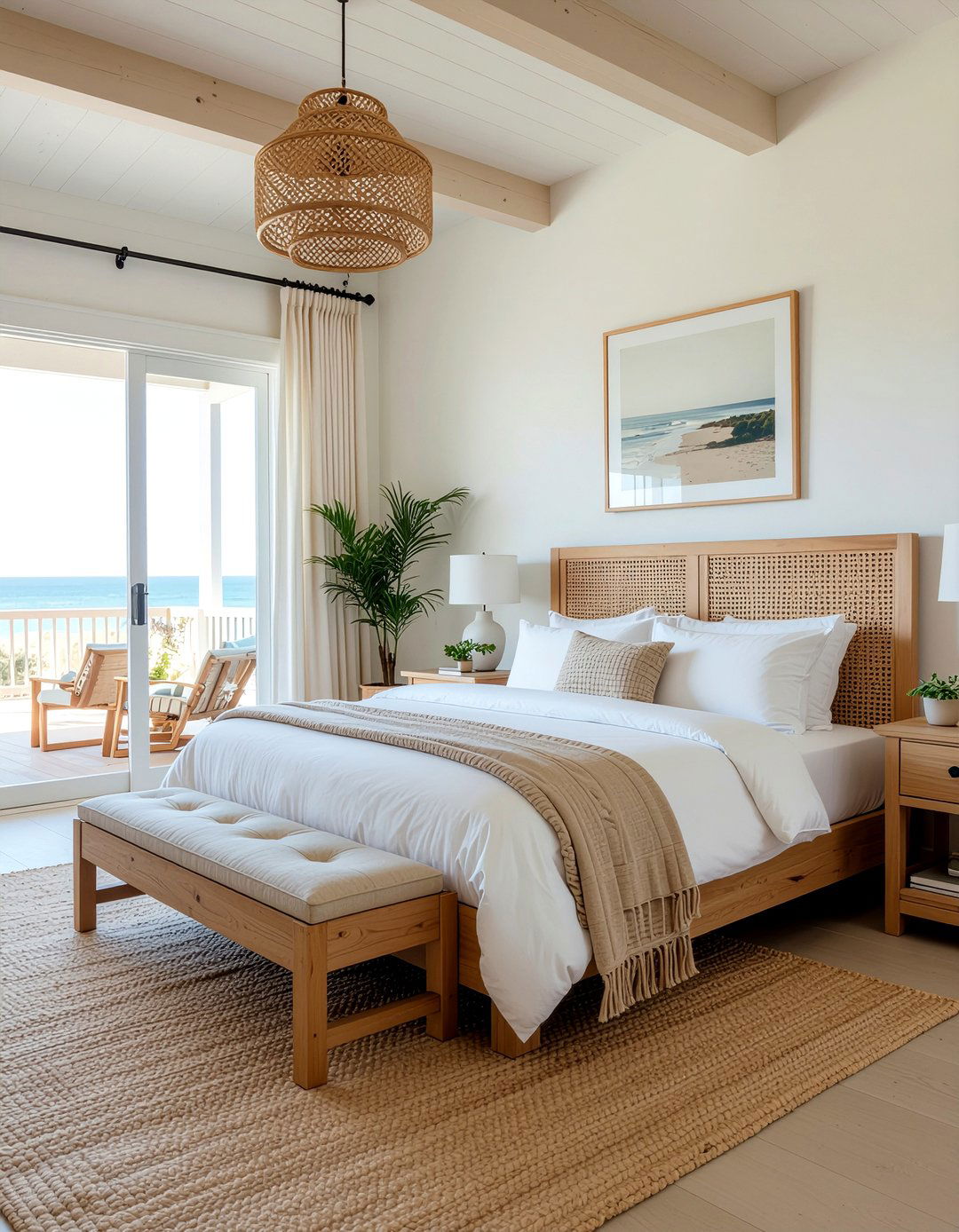 Laid back coastal bedroom - 30 celebrity bedroom ideas