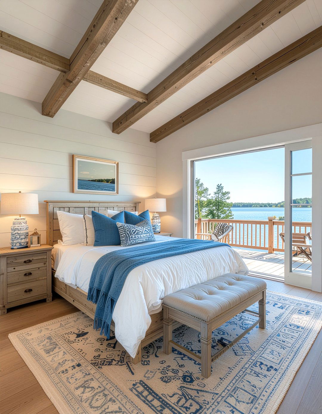 Lake House Bedroom - 30 cabin bedroom ideas