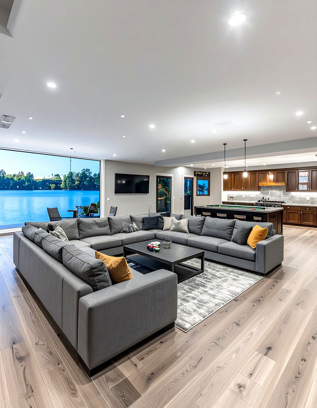 Lake house basement - 30 lake house decor ideas