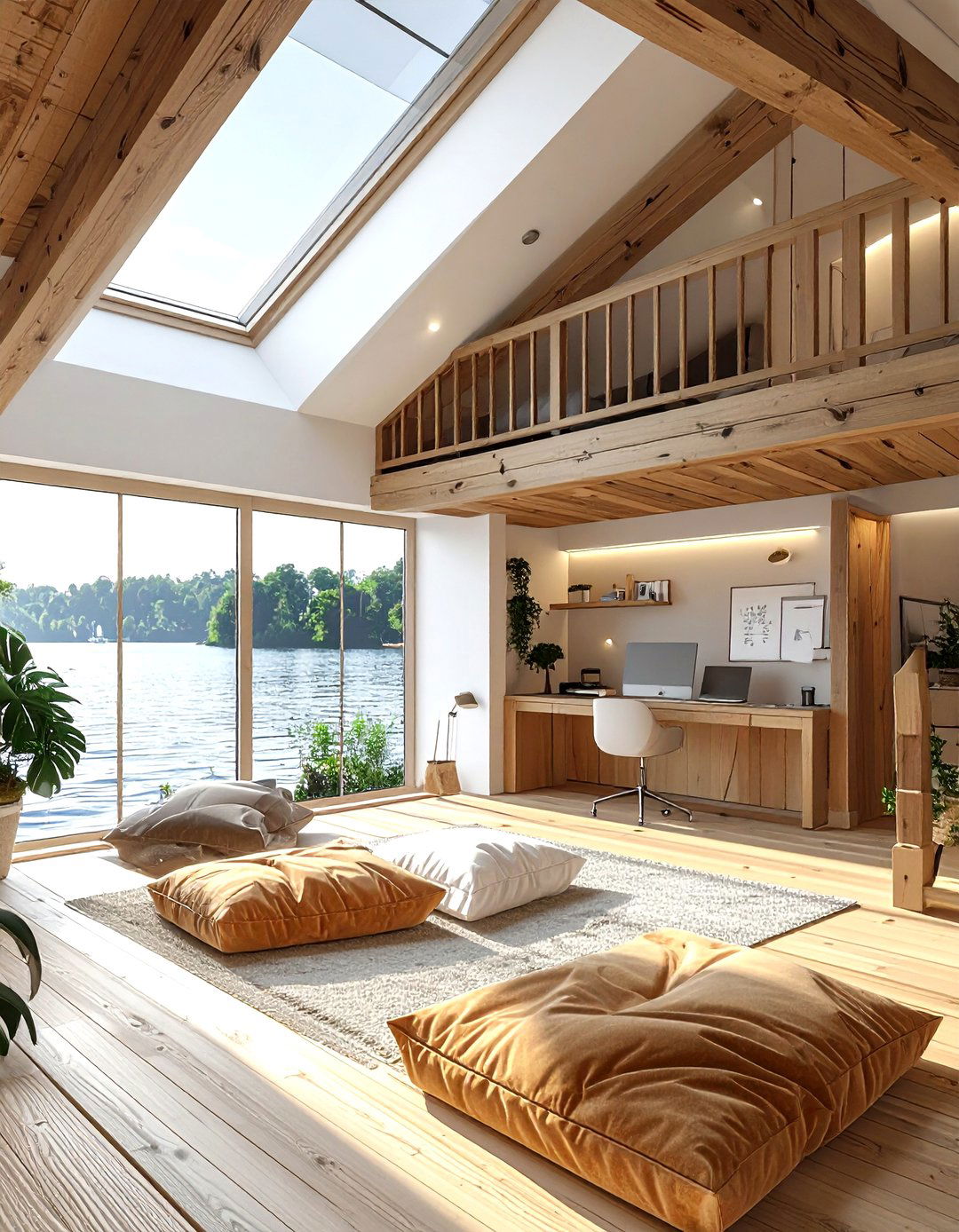 Lake house loft - 30 lake house decor ideas