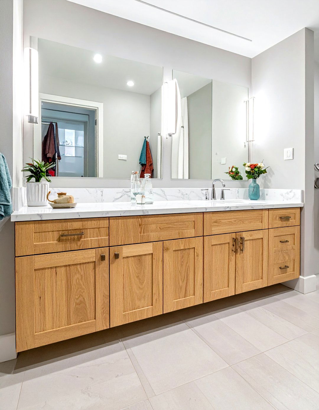 Laminate Countertop - 30 bathroom vanity countertop ideas