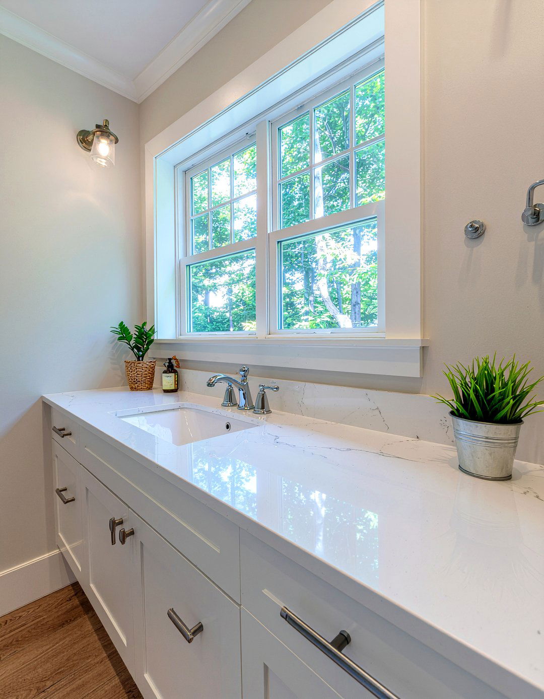 Laminate bathroom counter - 30 bathroom countertop ideas