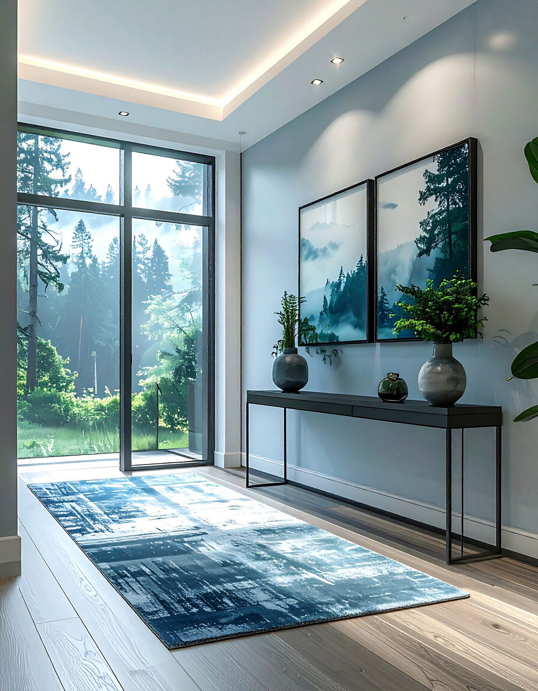 Landscape art - 30 hallway wall decor ideas