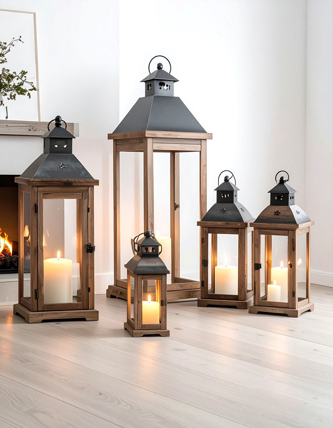 Lantern Floor - 30 light decor ideas