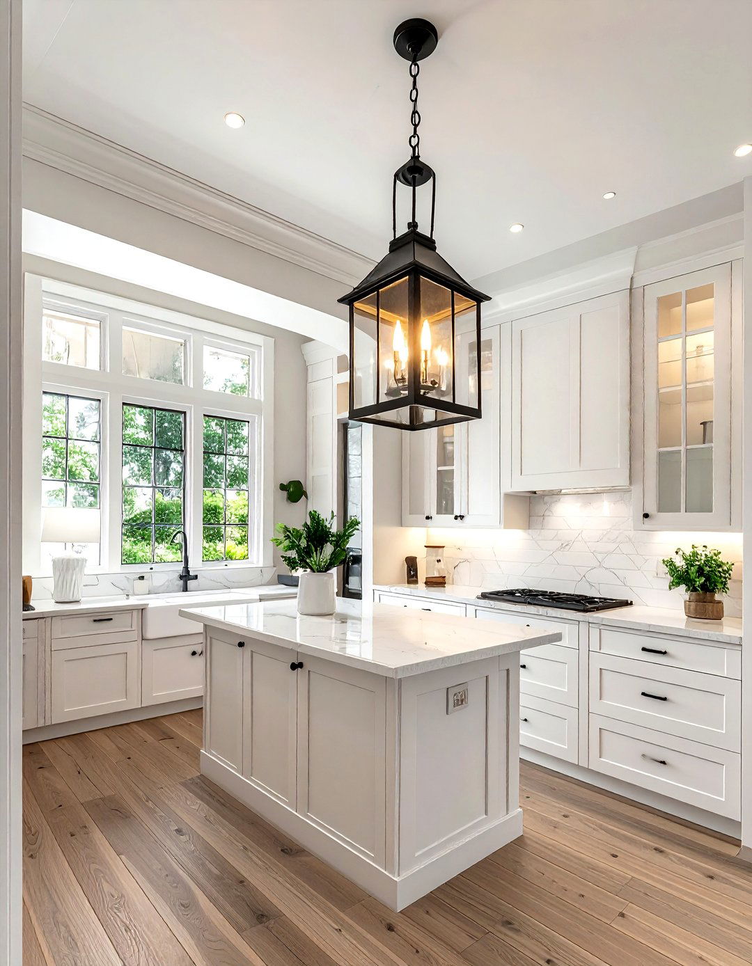 Lantern Kitchen Ceiling Light - 30 flush mount kitchen light ideas