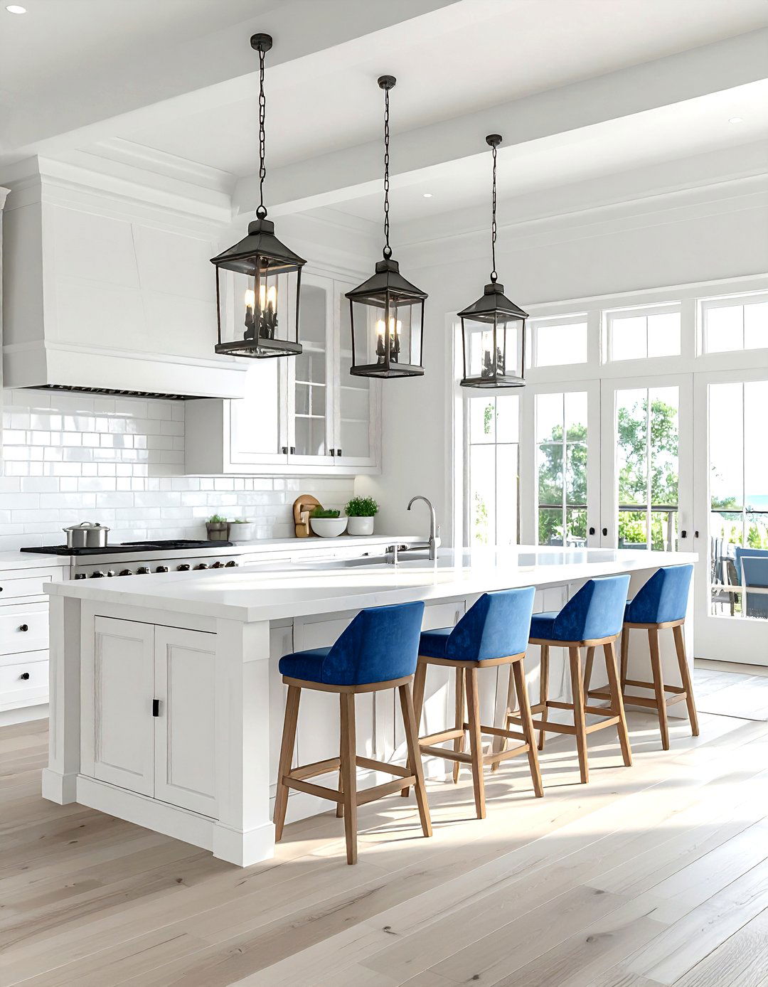 Lantern Pendant Light - 30 kitchen lighting ideas