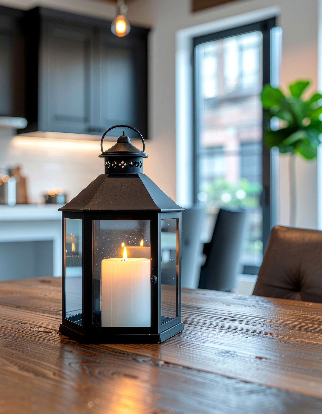 Lantern Table Decor - 30 kitchen centerpiece ideas