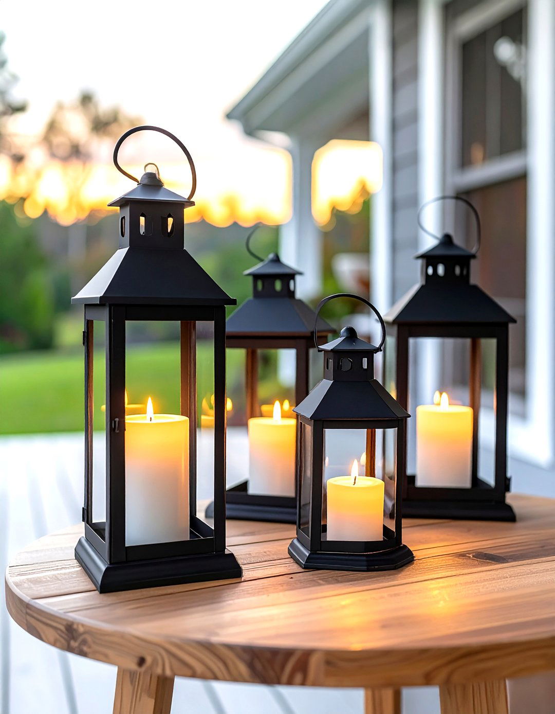 Lanterns - 30 back porch decor ideas