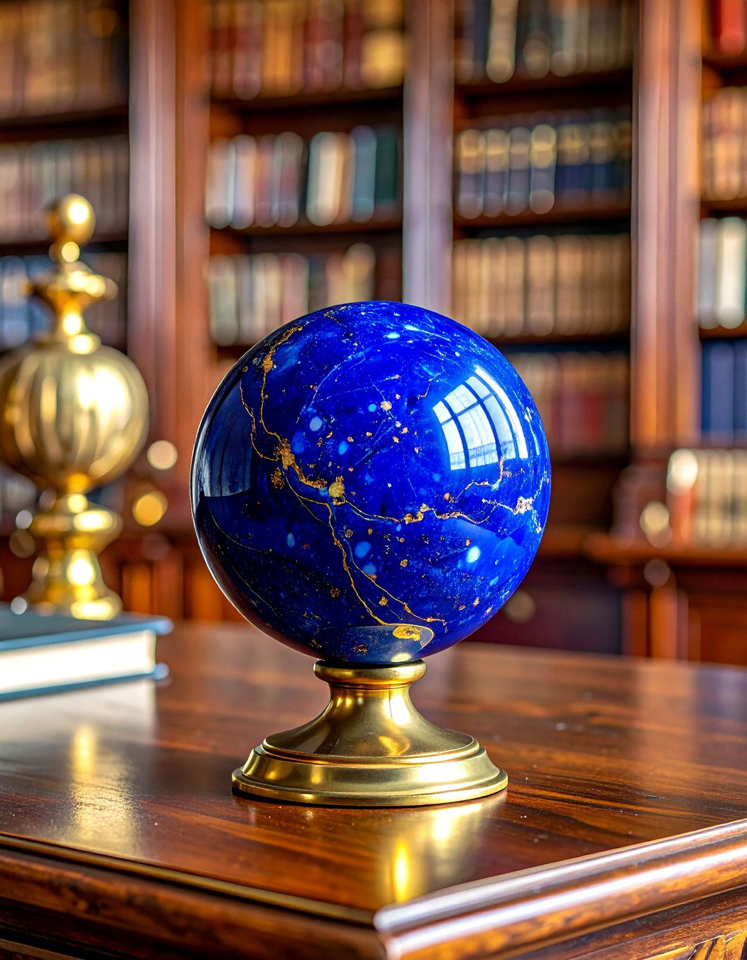 Lapis Lazuli Accent - 30 mineral decor ideas