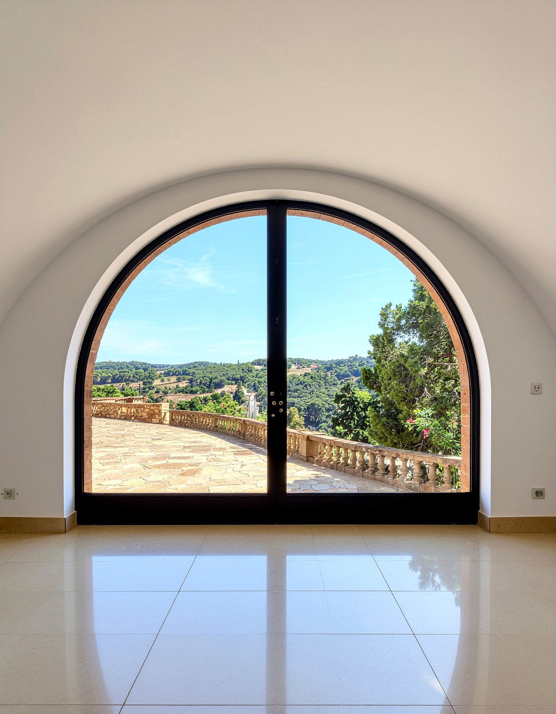 Large Arched Window Design - 30 Spanish living room ideas