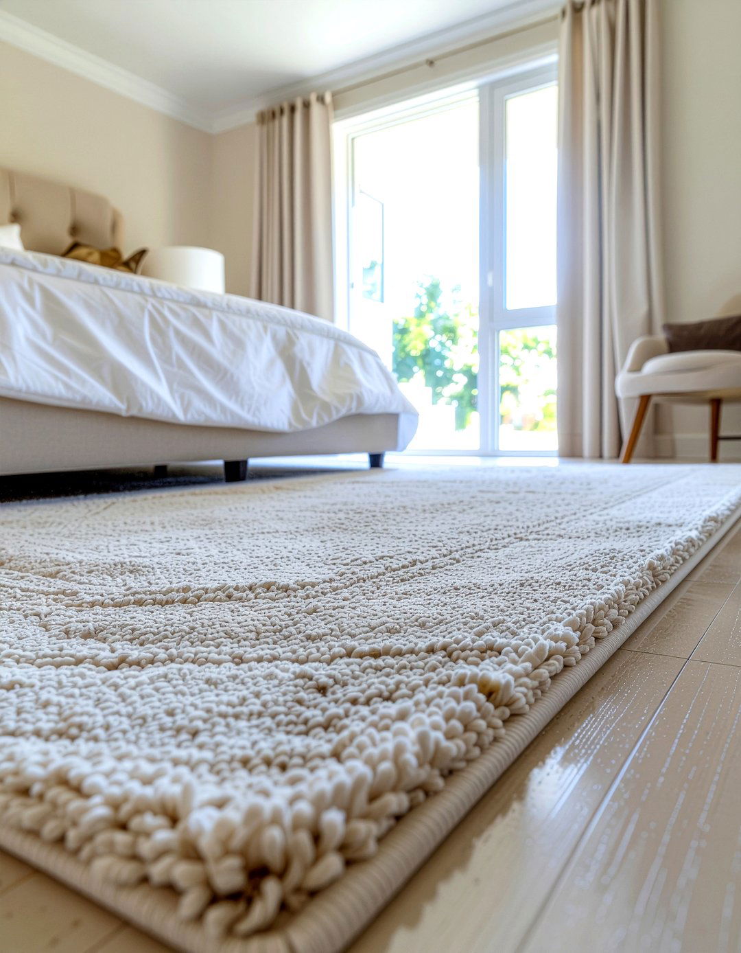 Large Area Rug - 30 bedroom upgrade ideas