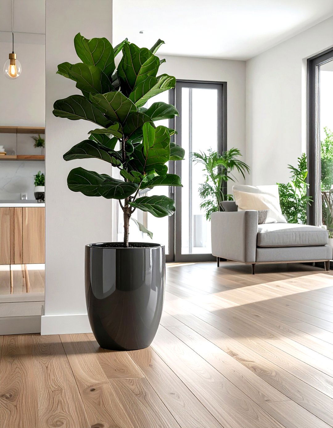 Large Ceramic Floor Pot - 30 decorative planter ideas