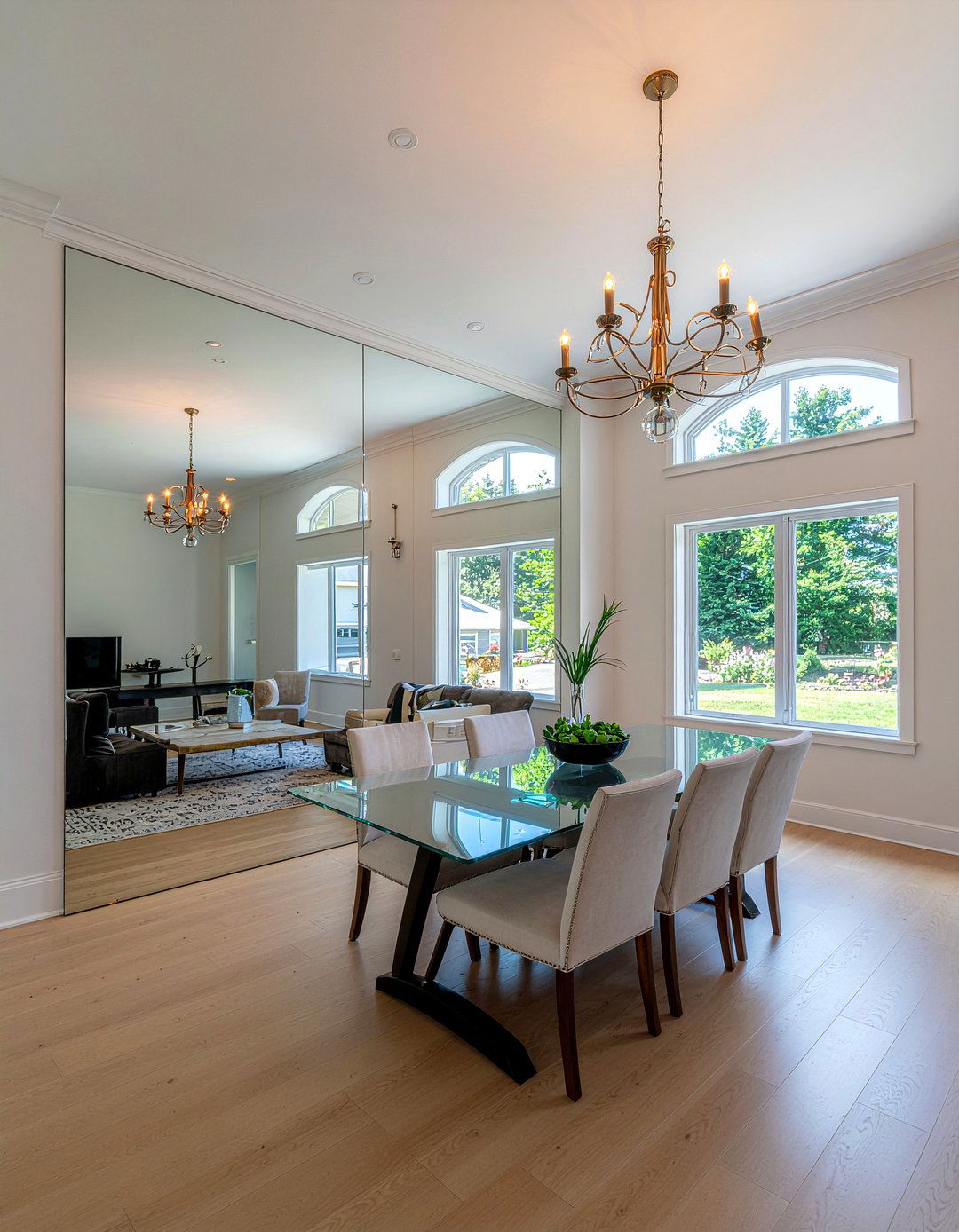 Large Dining Room Mirror - 30 night dining room ideas