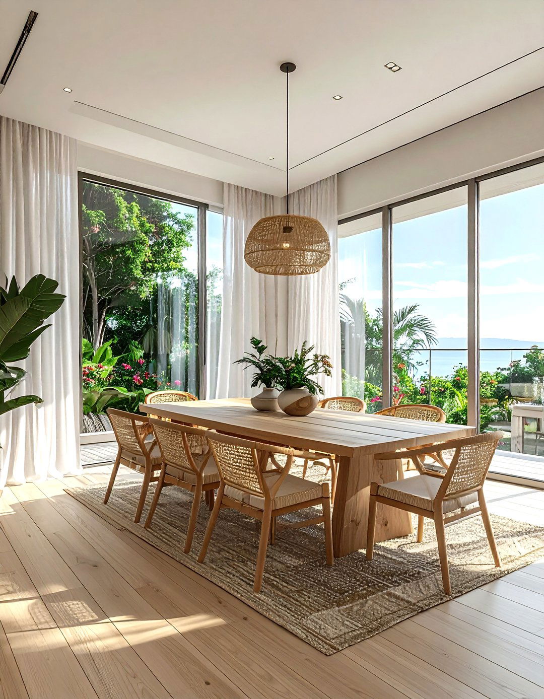 Large Dining Room Windows - 30 dining room focal point ideas