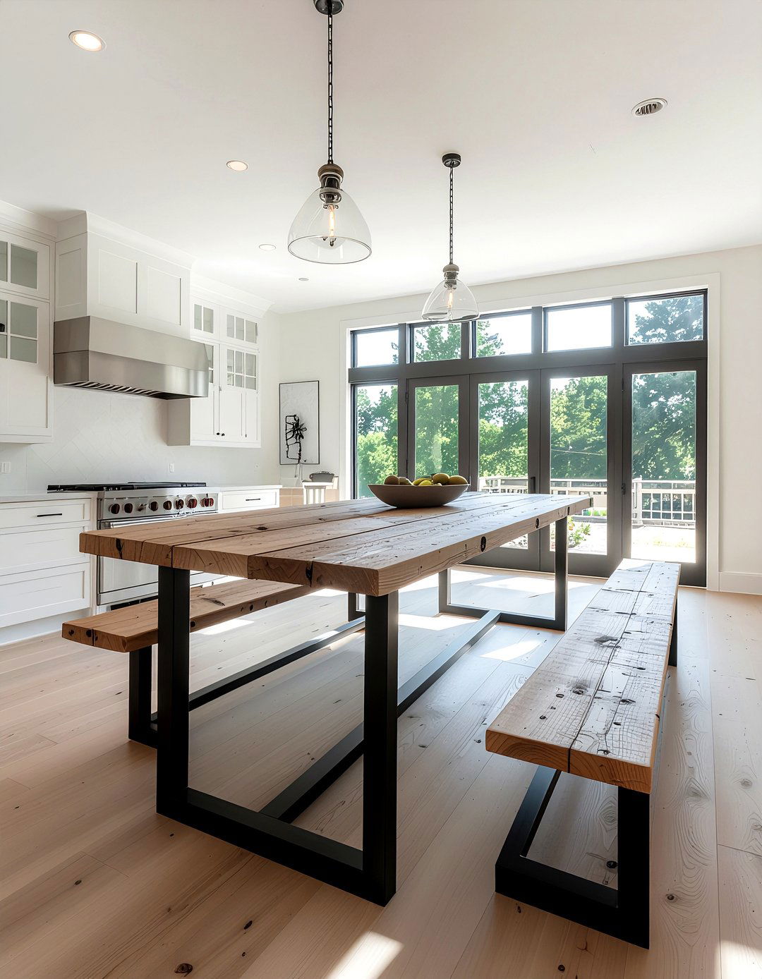 Large Dining Table - 30 family home decor ideas