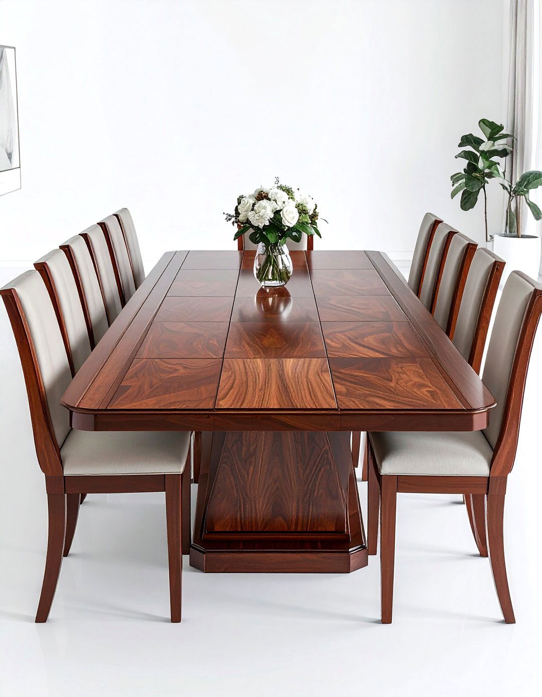 Large Extendable Dining Table - 30 dining room furniture ideas