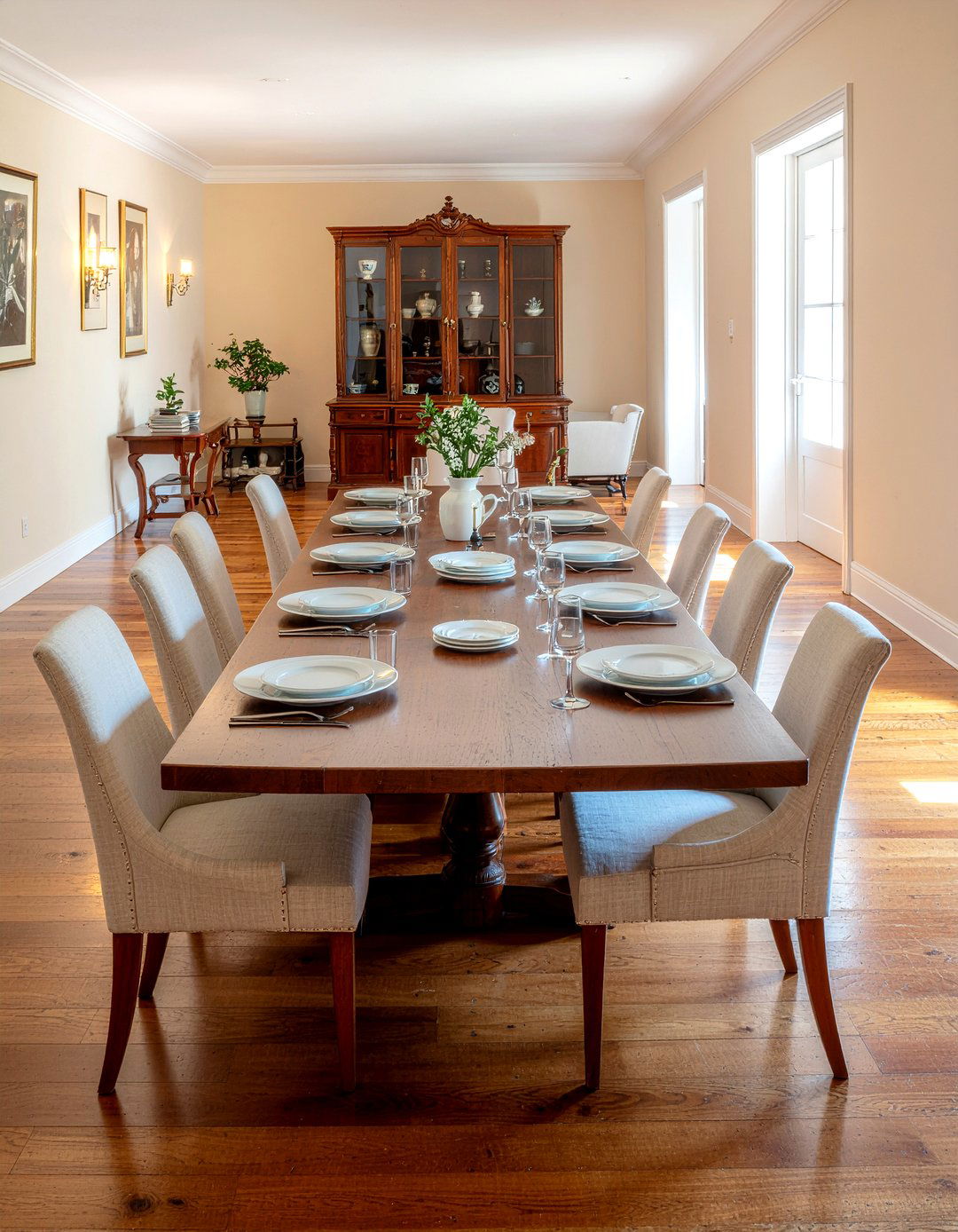 Large Family Dining - 30 dining room layout ideas