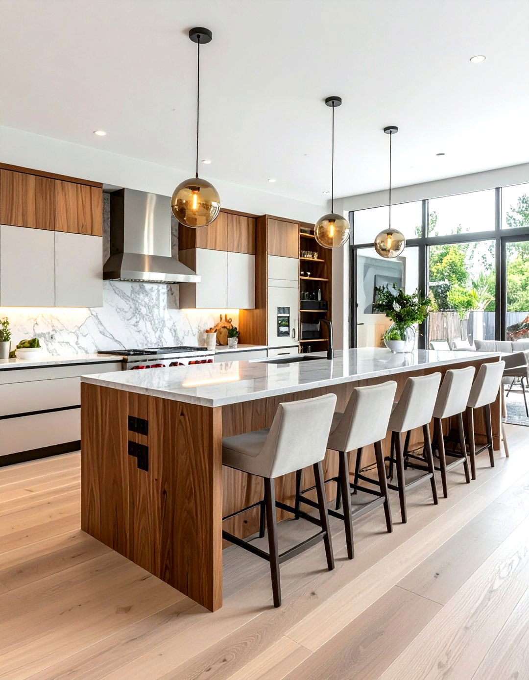 Large Family Kitchen Island - 30 kitchen island with seating ideas