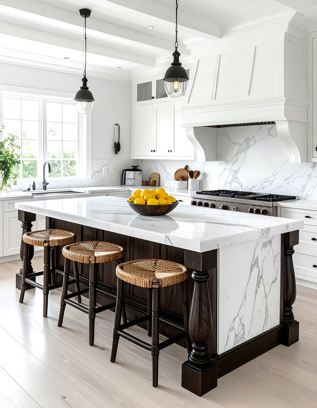 Large Farmhouse Kitchen Island - 30 French country kitchen ideas