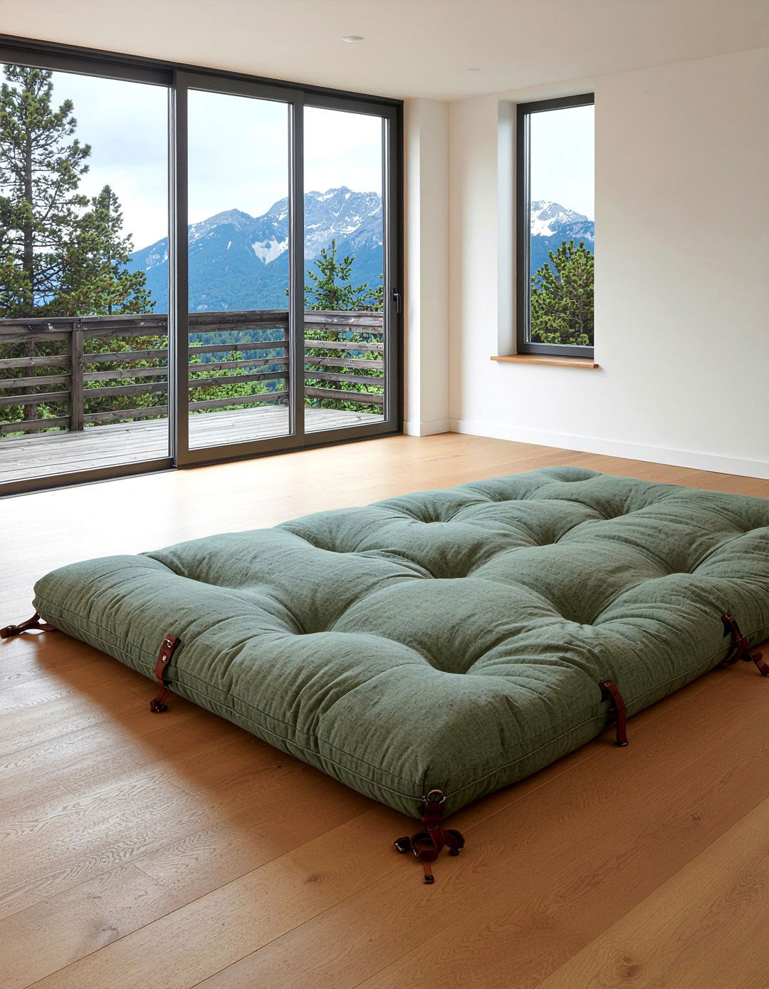 Large Floor Cushion - 30 living room mountain furniture ideas