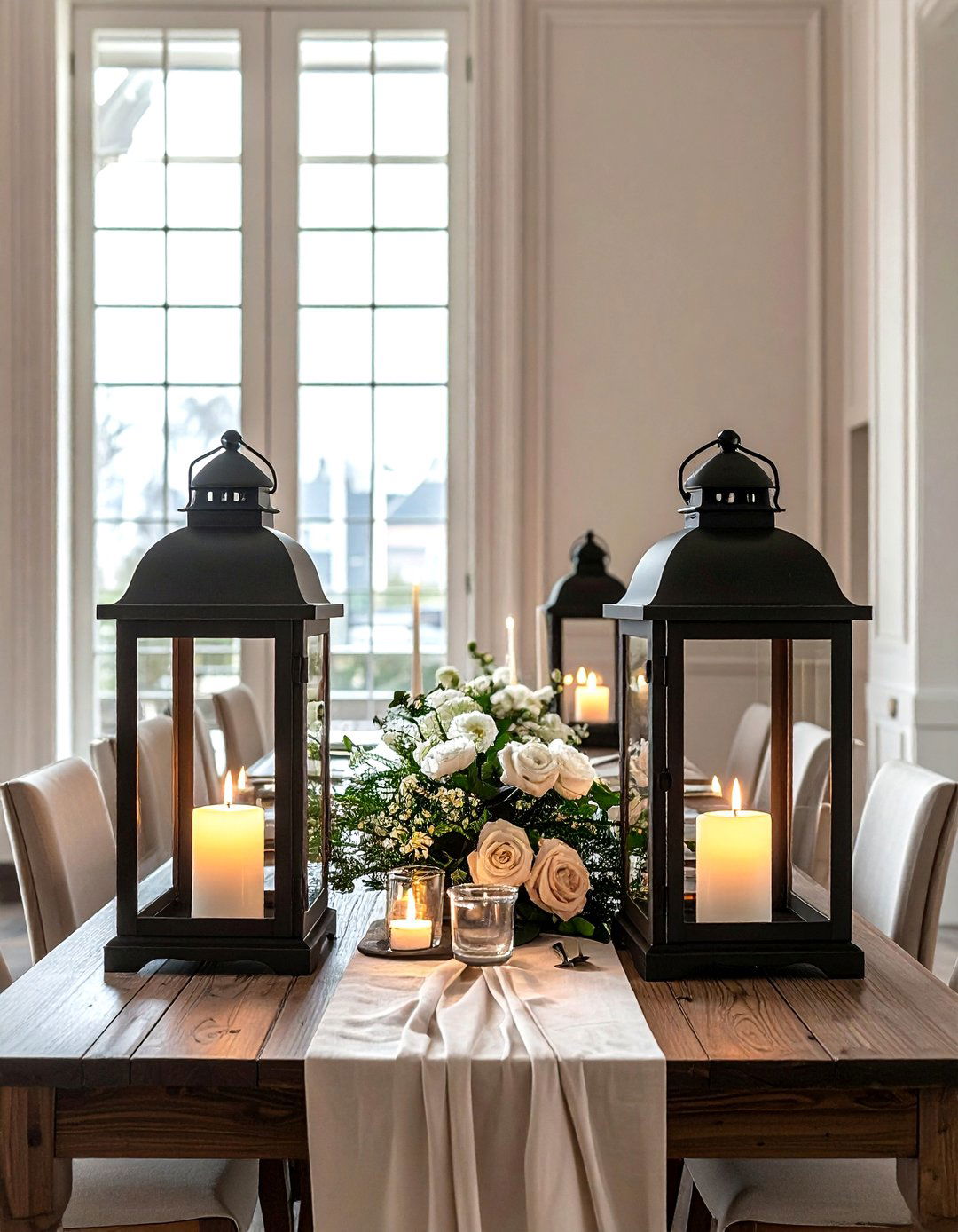 Large Floor Lanterns Dining Room - 30 lantern centerpiece dining ideas